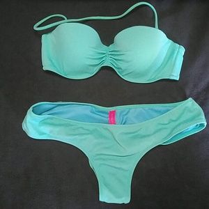 Victoria's Secret  bikini Aqua
